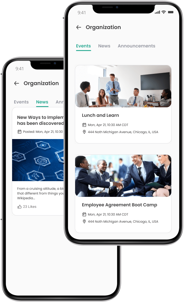 Mentor Matching Mentoring App Qooper - Light Pattern Collection - Desktop Quality